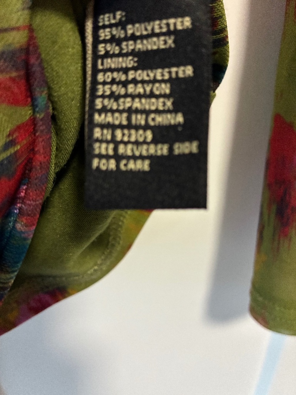 Beautiful Olive Green Top - Picture 2 of 3